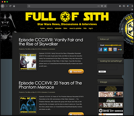 Full Of Sith Star Wars Podcast